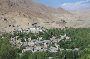 Obraz premium City of Kargil in Ladakh, India