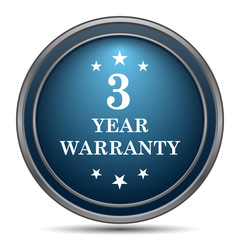 3 year warranty icon