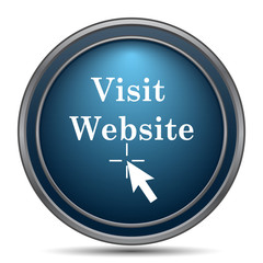 Fototapeta premium Visit website icon