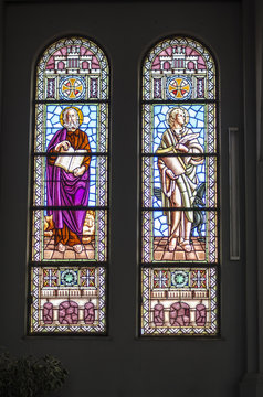 VIDRIERA VITRAL VIDRIERA POLICROMADA