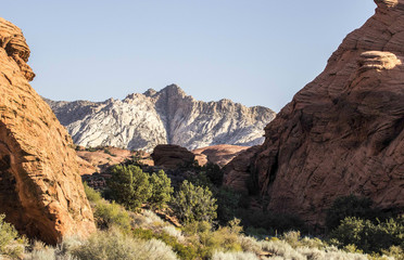 White Sandstone of Snow Canyon