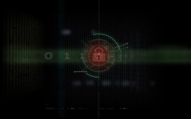 Cyber security artwork