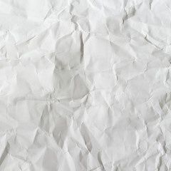 White creased paper background texture