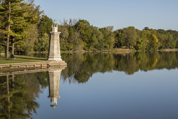 Fabian Forest Preserve in Illinois on the Fox River