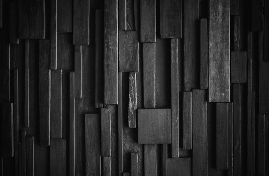 Dark Wood Wall Texture, Black Wood Background Vignette Border