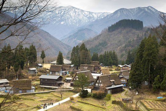 Village"Ainokura",world heritage