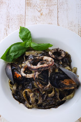 イカスミパスタ