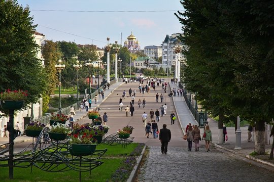 Alexandr's bridge, Orel, Russia