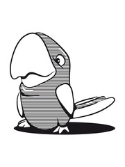 Parrots witty striped © Style-o-Mat-Design