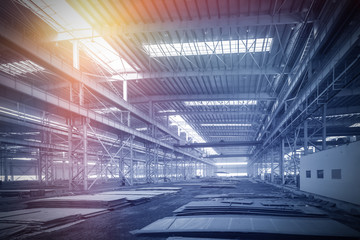 Steel plant workshop