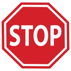 Vector Stop Sign Icon