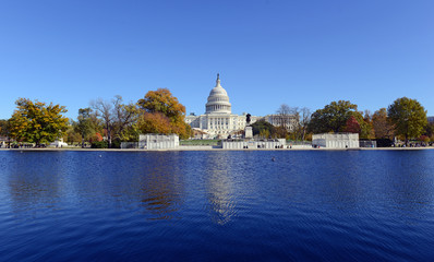 The Capitol Building in Washington DC, capital of the United States of America