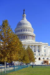 The Capitol Building in Washington DC, capital of the United States of America