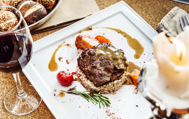 buckwheat with meat