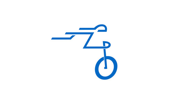 Bicycle Logo Design Vector