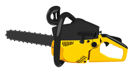 Naklejka premium Chainsaw