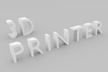 3D Printer concept