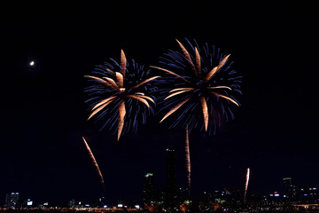 firework - firecracker, international firework festival in Han river