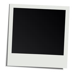 Realistic vector photo frame