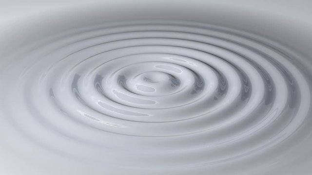 Circular Waves in a White Liquid