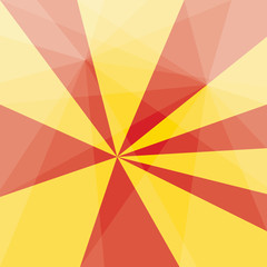 Red and yellow color light, Vector by EPS10