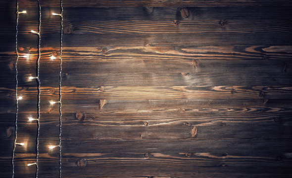 Wood texture Brown rustic Wooden background