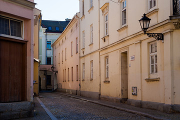 Beautiful architecture of Novy Jicin