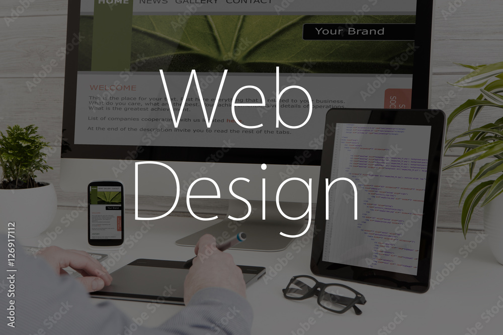 Sticker responsive web design