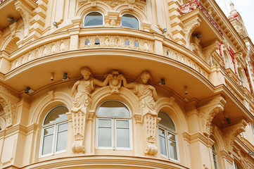 facade of a historic building with beautiful architecture