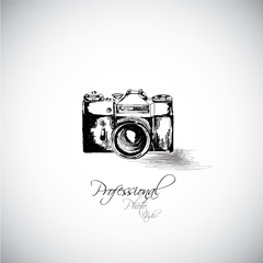 vintage photo camera