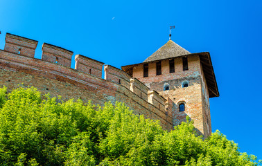 View of Lubart Castle in Lutsk - Ukraine