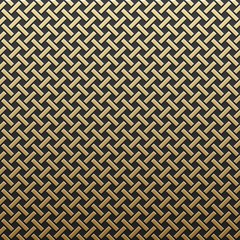 Golden metallic background with seamless geometric pattern. Elegant luxury style.