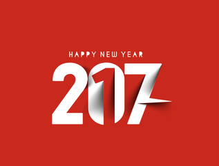 Happy new year 2017 - New Year Holiday Design Elements