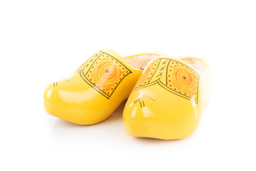 traditional dutch wooden shoes