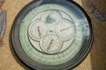 Fototapeta na wymiar Astronomical Clock - Olomouc - Czech Republic