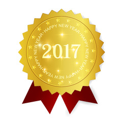 メダル　フレーム　アイコン　新年