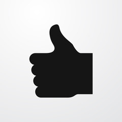 thumb up icon illustration