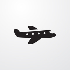 plane icon illustration