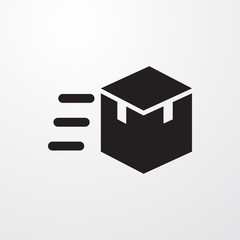 express delivery icon illustration