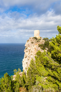 Verteidigungsturm an der Küste von Mallorca, Torre de ses Animes
