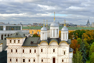 City landscape. Church of Twelve Apostles