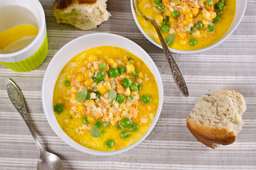 Soup with pasta
