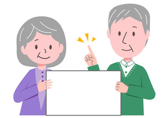 老夫婦　プレゼン