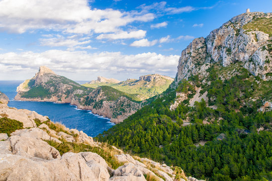 Das Cap Formentor im Nordosten von Mallorca