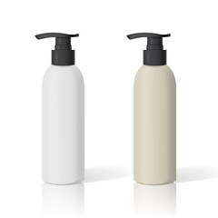 Vector mock.Cosmetic container.