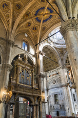Obraz premium Como (Lombardy, Italy) cathedral interior