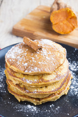 Pancakes of yam