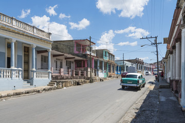 Fototapeta na wymiar Kuba, Pinar del Rio; Staßen in der Hauptstadt der gleichnamigen Provinz.