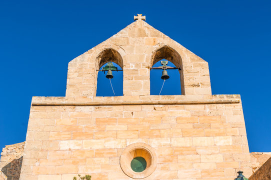 Kirche auf dem Castell de Capdepera auf Mallorca