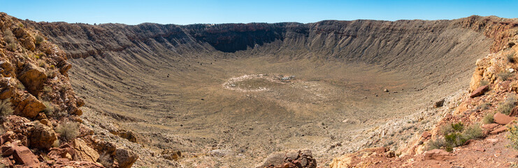 Meteor Crater panorama © Mario Savoia